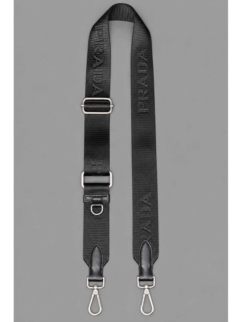 PRADA Black Nylon Adjustable Crossbody Shoulder Bag Strap Replacement Designer